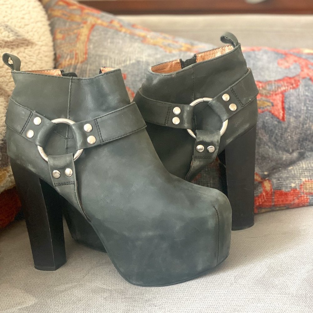Jeffrey Campbell Moto Booties